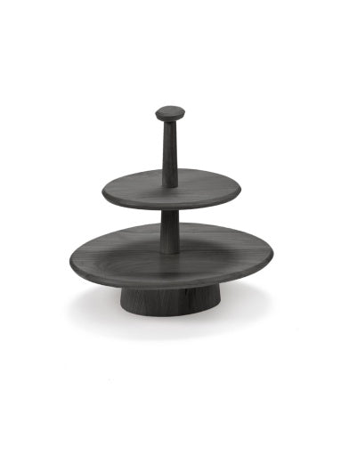 Serax - Kelly Wearstler - SERVEERTOREN 01 ZWART DUNE