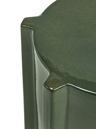 Serax - Marie Michielssen - BIJZETTAFEL 02 DARK GREEN PAWN