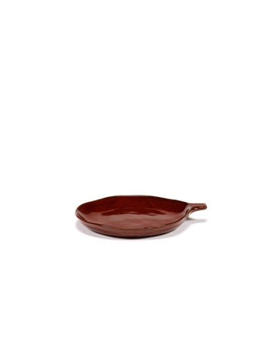 Serax - Marie Michielssen - BORD MET HANDVAT VENETIAN RED LA MÈRE - Set van 2
