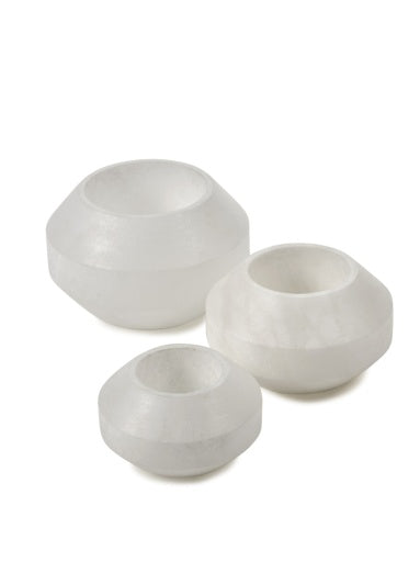 Serax - Marie Michielssen - KAARSENHOUDER M WIT ALABASTER