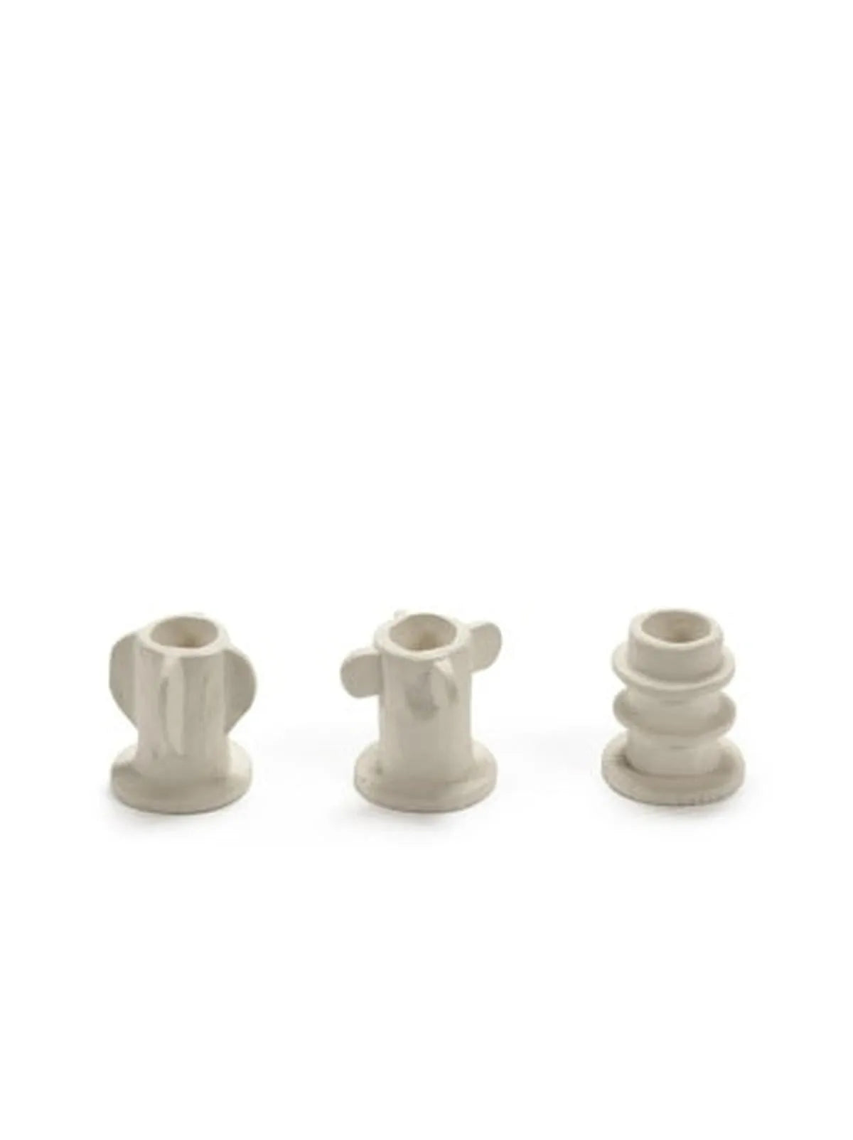 Serax - Marie Michielssen - Kaarsenhouder 02 Ass/3 Beige Molly - Set van 3