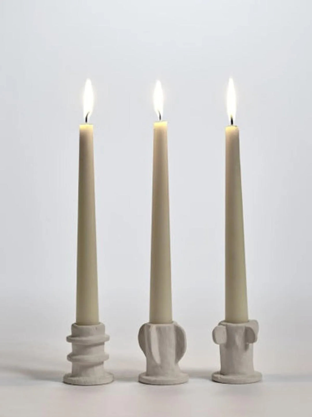 Serax - Marie Michielssen - Kaarsenhouder 02 Ass/3 Beige Molly - Set van 3