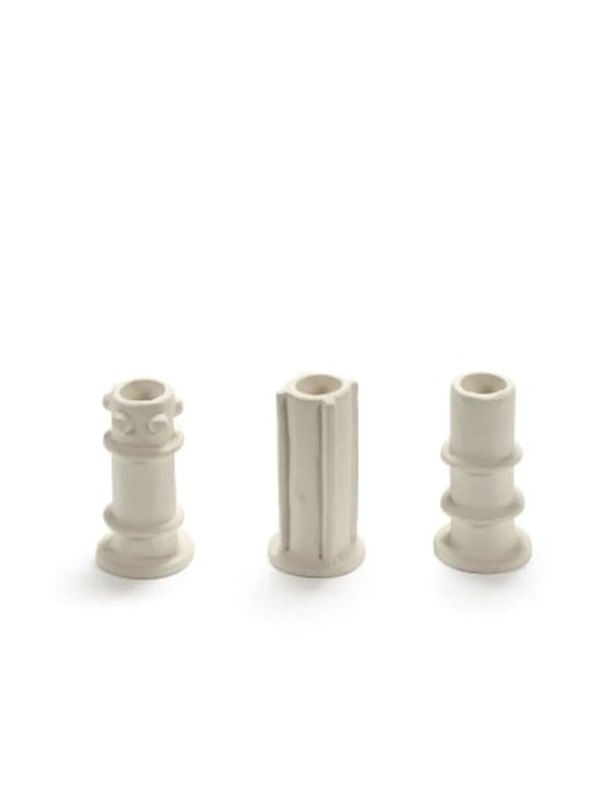 Serax - Marie Michielssen - Kaarsenhouder 03 Ass/3 Beige Molly - Set van 3