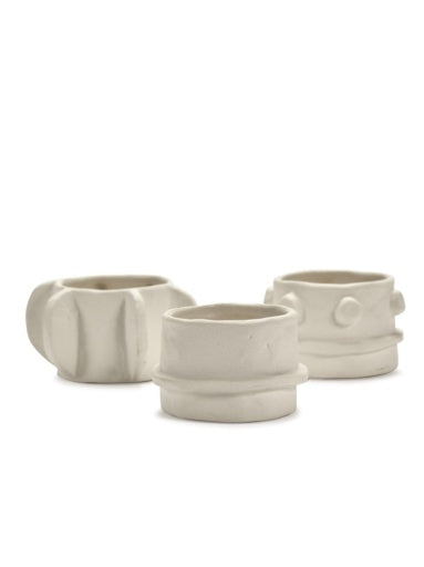 Serax - Marie Michielssen - THEELICHT ASS/3 BEIGE MOLLY - Set van 3