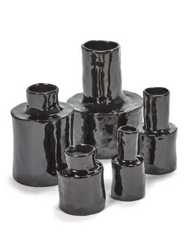 Serax - Marie Michielssen - VASE 01 ZWART HÉLÉNA MARIE