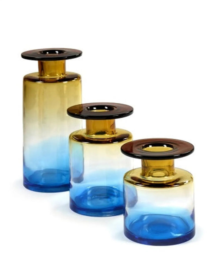 Serax - Marie Michielssen - Vaas M Blauw/Amber Wind &amp; Fire