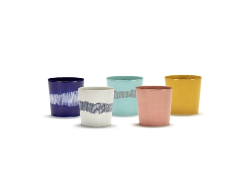 Serax - Ottolenghi - KOFFIEKOP ROZE FEAST - Set van 4