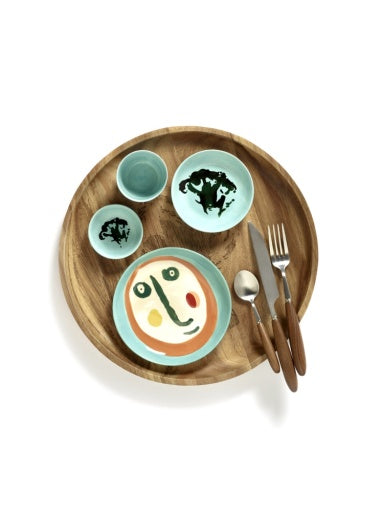 Serax - Ottolenghi - SCHOTEL S AZUUR BROCCOLI GROEN FEAST - Set van 4
