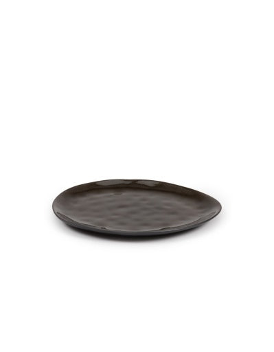 Serax - Pascale Naessens - BORD OVAAL L GRIJS PURE - Set van 2