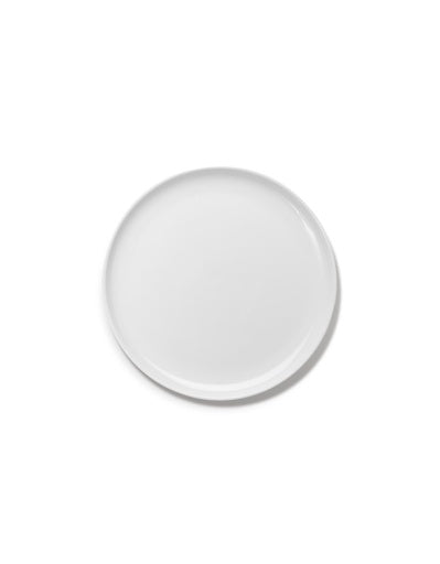 Serax - Piet Boon - BORD LAAG L WIT BASE - Set van 4