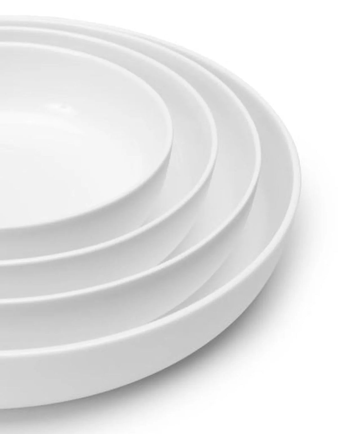 Serax - Piet Boon - Diep Bord M Wit Base - Set van 4