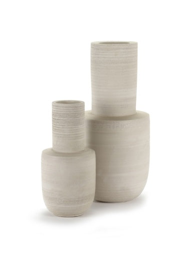 Serax - Piet Boon - VAAS XL BEIGE VOLUMES