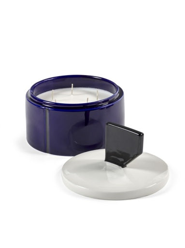 Serax - Plan C - GEURKAARS L BLAUW ZWART CANDELA 01