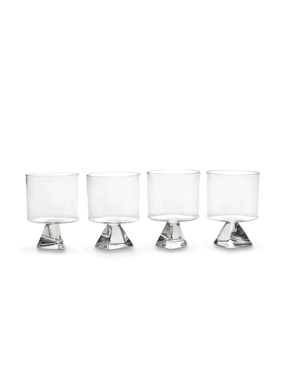 Serax - Plan C - Glas Transparant Silos - Set van 4