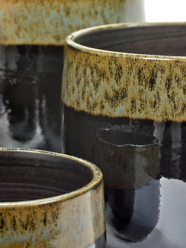 Serax - Serax - POT DUO S ZWART-GROEN