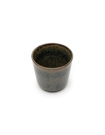 Serax - Sergio Herman - BEKER EXCL. HANDVAT CAMO GREEN SURFACE - Set van 4