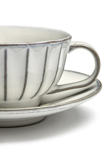 Serax - Sergio Herman - CAPPUCCINOKOP WIT INKU - Set van 4