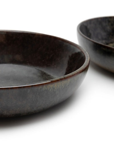 Serax - Sergio Herman - DIEPBORD S INDI GREY SURFACE - Set van 4