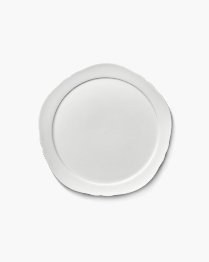 Serax - Sergio Herman - Dinnerbord 02 Wit Silhouette - Set van 4