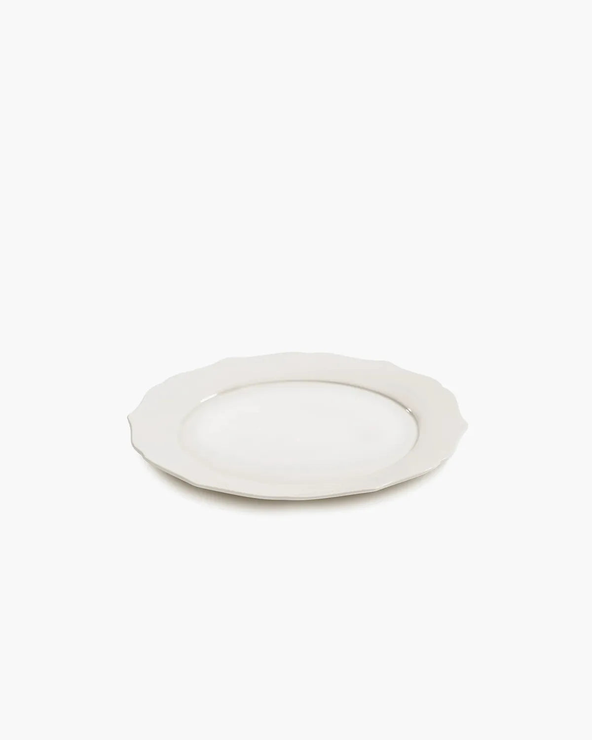 Serax - Sergio Herman - Dinnerbord 02 Wit Silhouette - Set van 4