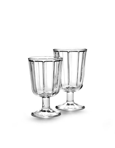 Serax - Sergio Herman - RODEWIJNGLAS SURFACE - Set van 4