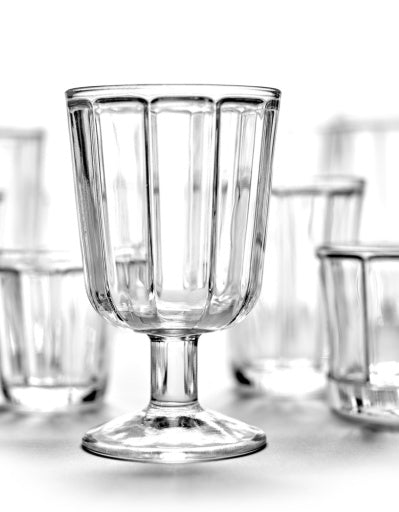 Serax - Sergio Herman - WITTEWIJNGLAS SURFACE - Set van 4