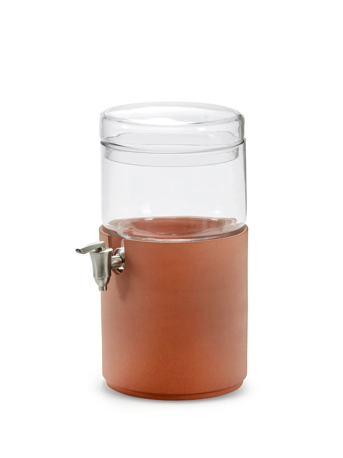 Serax - Studio Simple - Voorraadpot Terracotta Met Kraan S