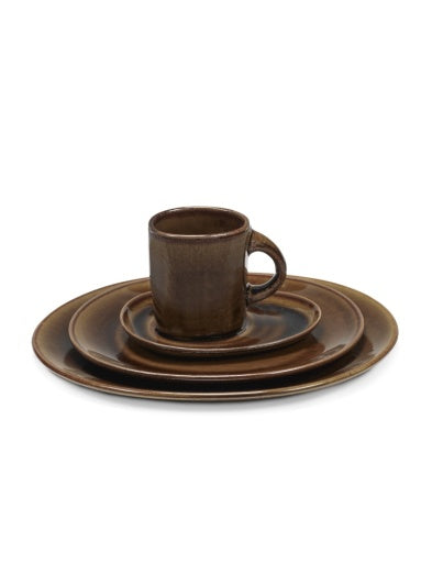 Serax - Uncharted - KOFFIEKOP OKER OUT OF LINES - Set van 2