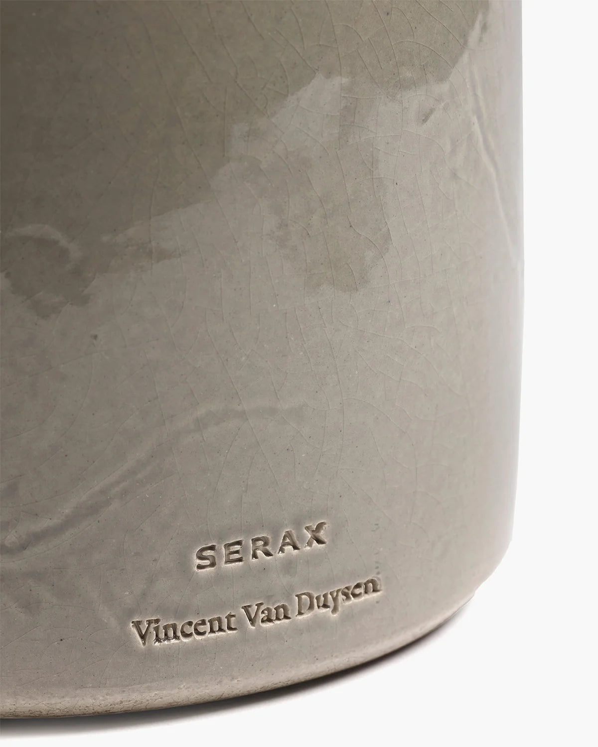 Serax - Vincent Van Duysen - SIERPOT 01 GRIJS VASO