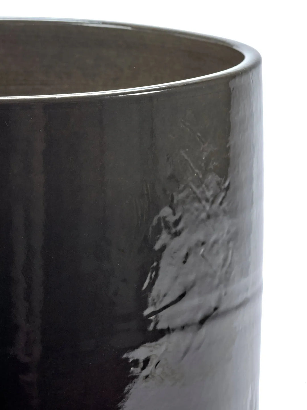 Serax - Vincent van Duysen - Bloempot Antraciet 04 Vaso