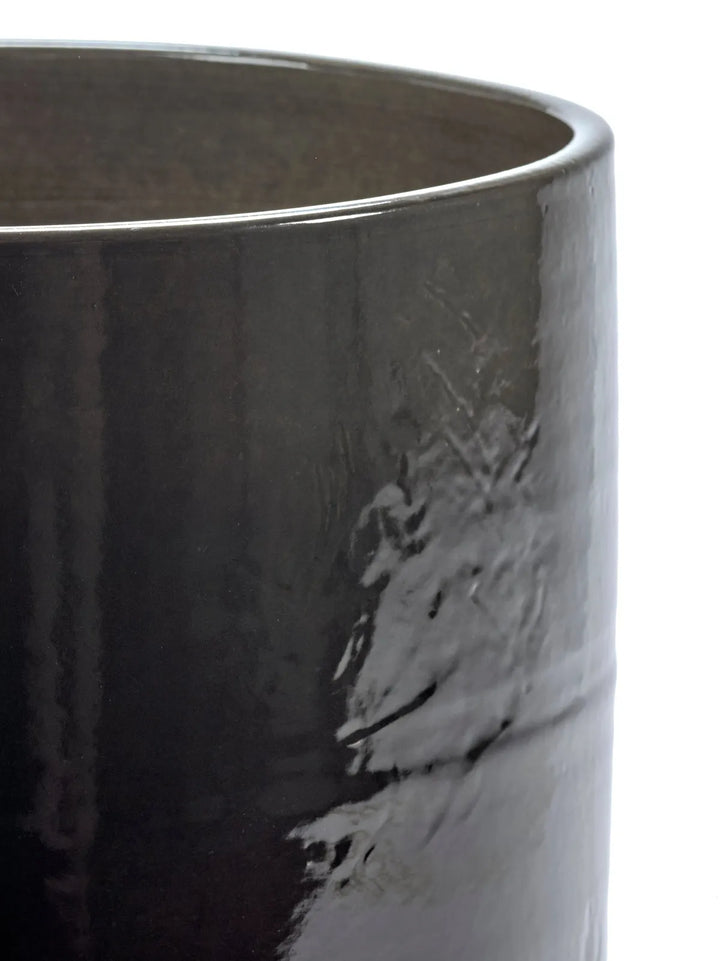 Serax - Vincent van Duysen - Bloempot Antraciet 04 Vaso