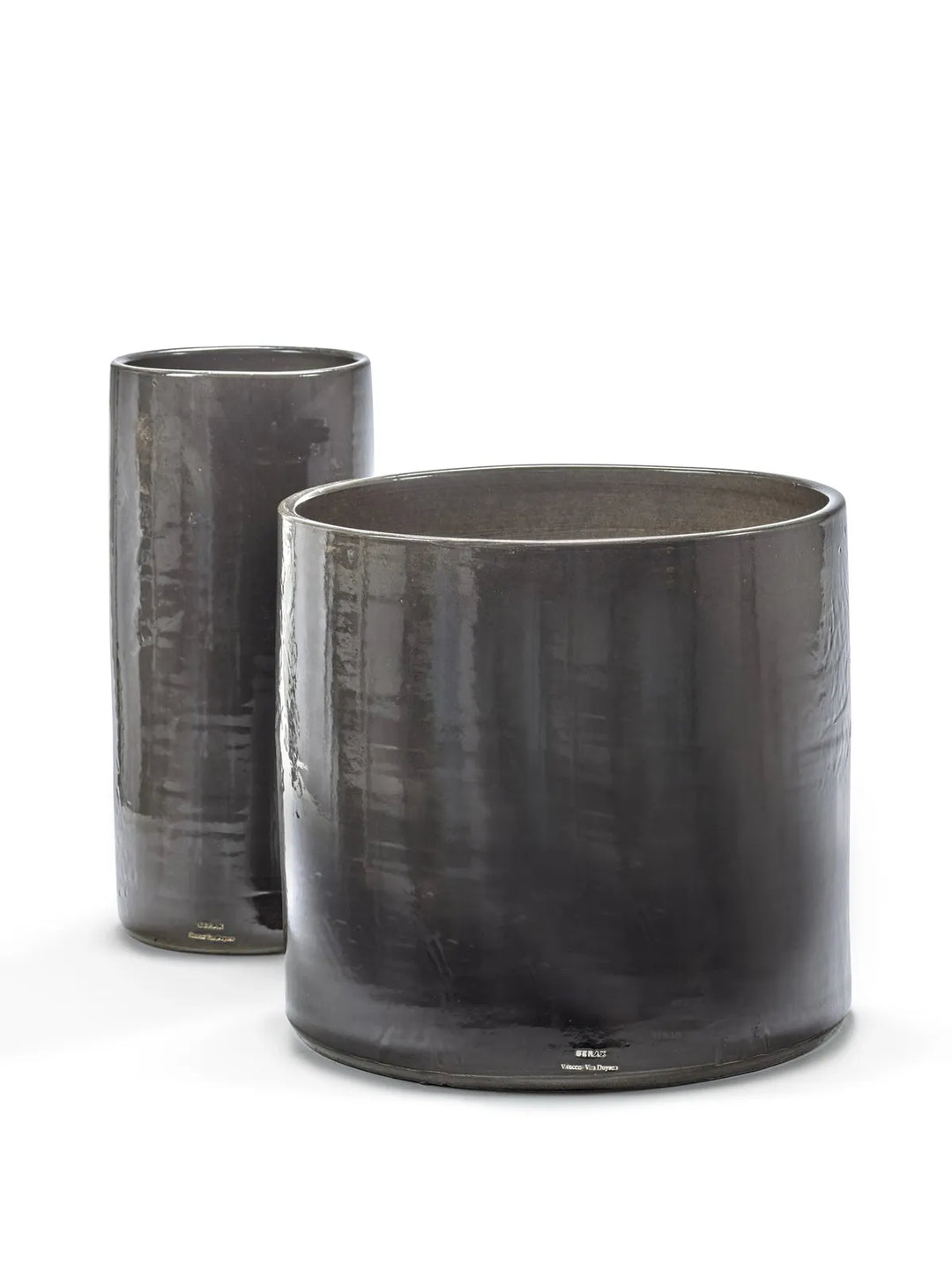 Serax - Vincent van Duysen - Bloempot Antraciet 04 Vaso