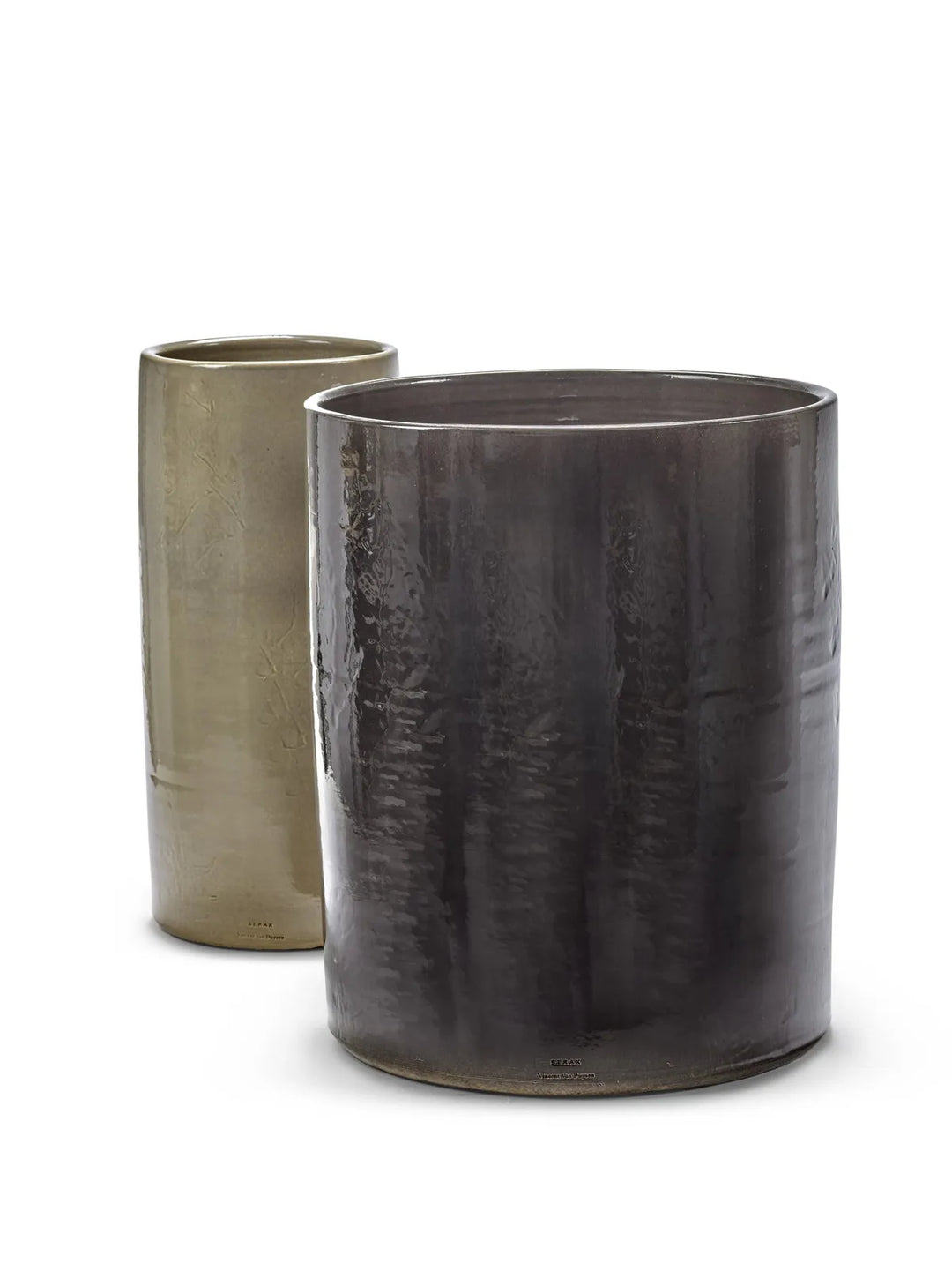 Serax - Vincent van Duysen - Bloempot Antraciet 08 Vaso