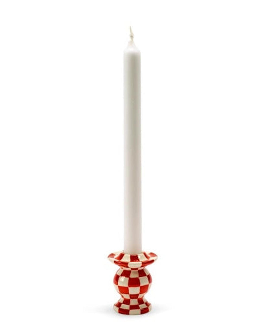 Serax - Wouters &amp; Hendrix - Kaarsenhouder N°2 Rood Wit - Set van 4