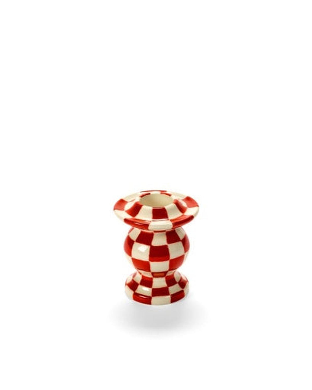 Serax - Wouters &amp; Hendrix - Kaarsenhouder N°2 Rood Wit - Set van 4