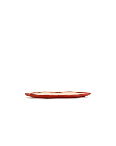 Serax - Wouters &amp; Hendrix - SERVEERSCHAAL L ROOD (per stuk)