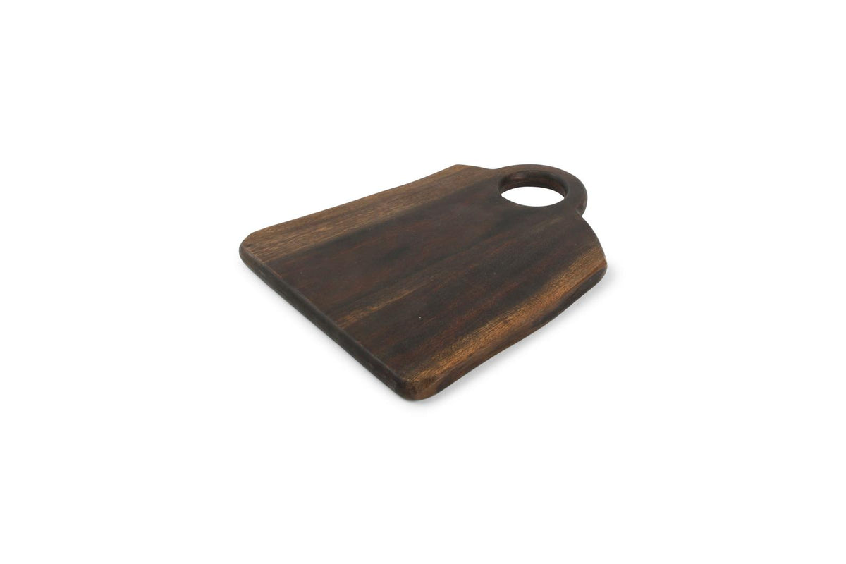 Serveerplank 26,5x20xH1,5cm hout zwart Chop