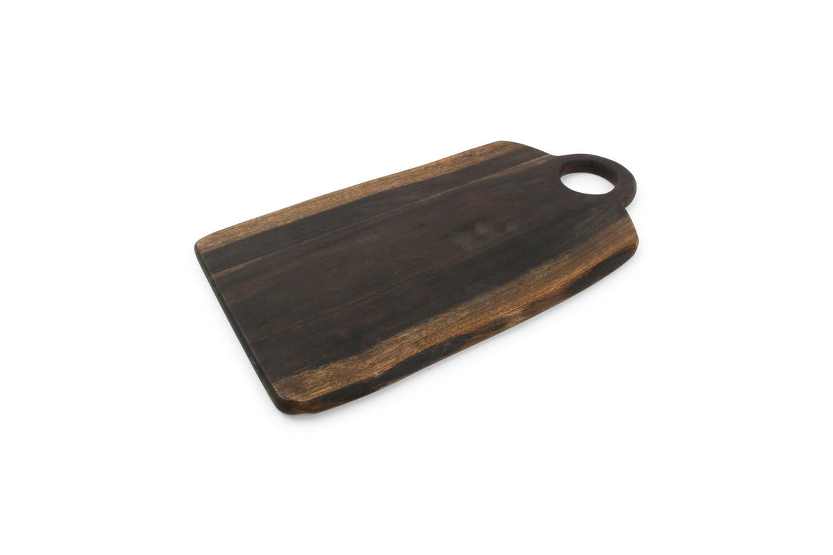 Serveerplank 40x21,5xH1,5cm hout zwart Chop