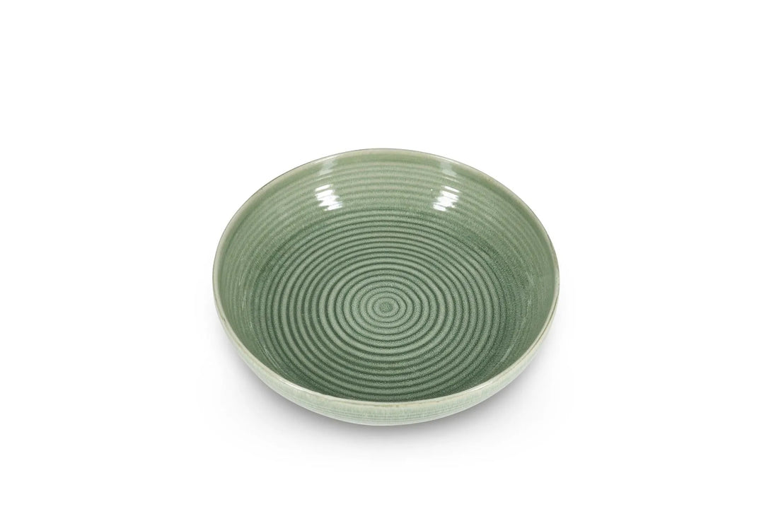 Serveerschaal 32xH7,5cm groen Cameo