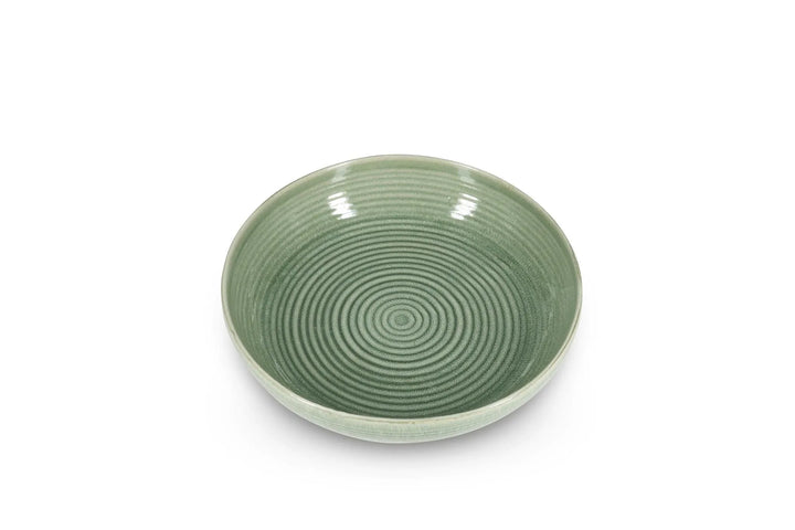 Serveerschaal 32xH7,5cm groen Cameo