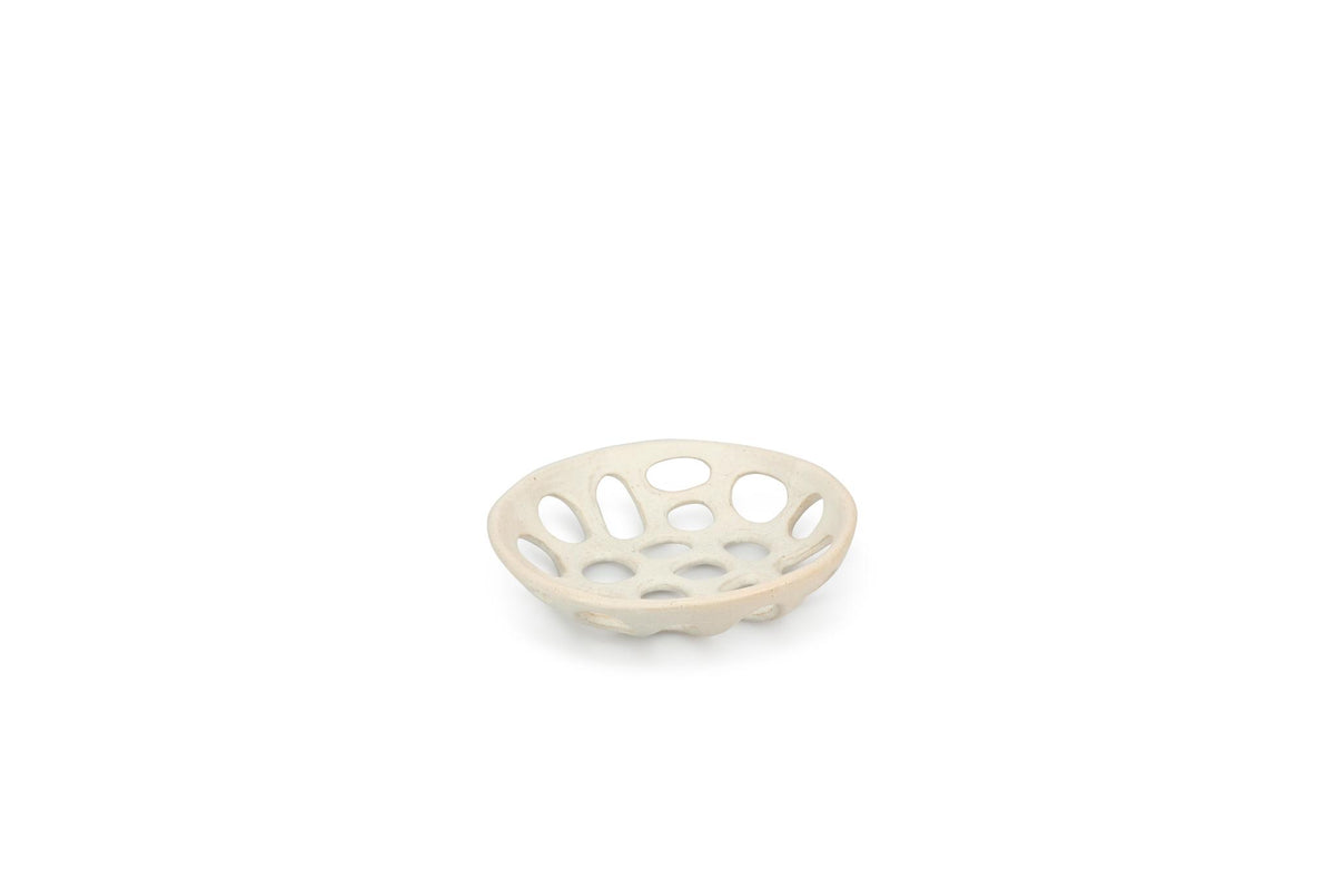 Sierschaal 20,5xH4cm beige Nomad