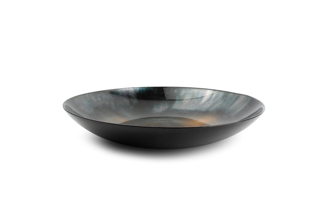 Sierschaal 40xH6,5cm zwart Cosmo