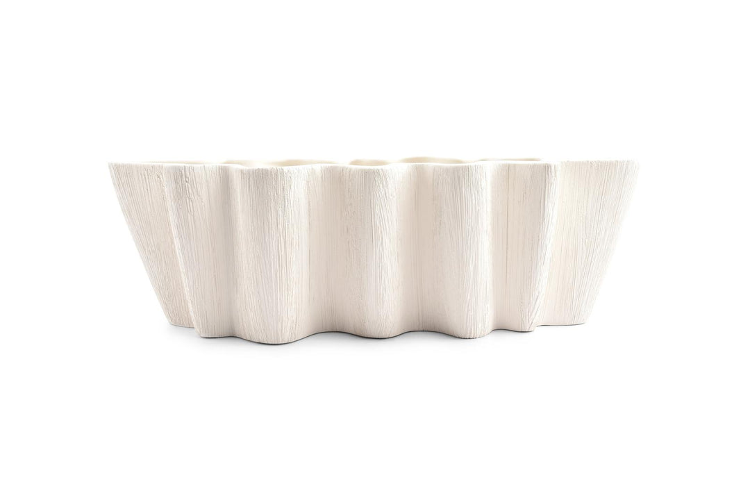 Sierschaal 43,5x19xH13,5cm beige Vico