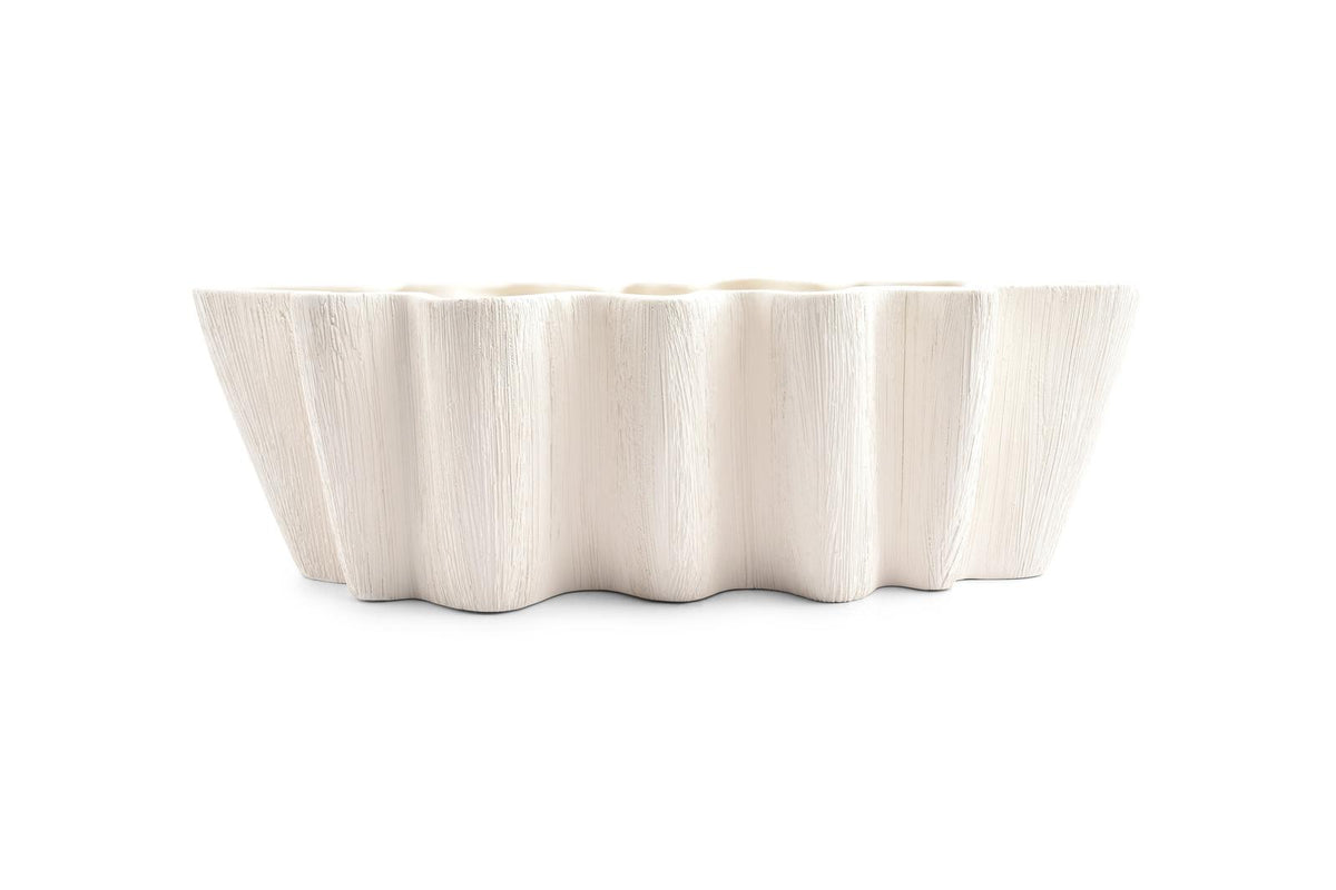 Sierschaal 43,5x19xH13,5cm beige Vico
