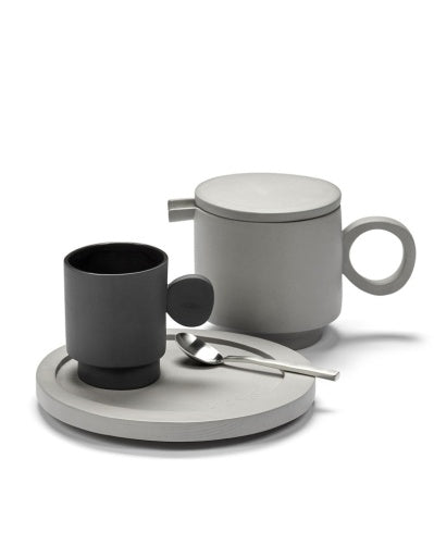 THEEPOT LICHT GRIJS INNER CIRCLE