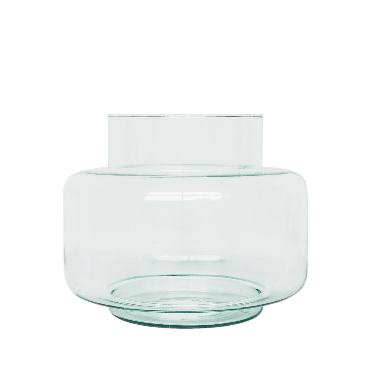 Urban Nature Culture | Vaas gerecycled glas transparant