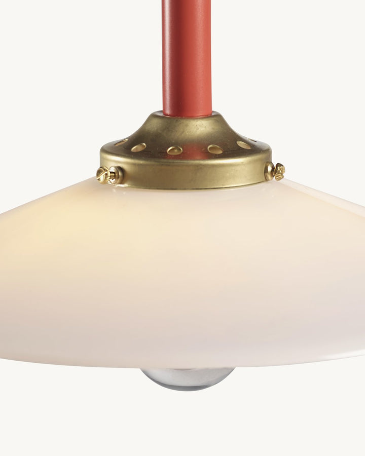 Valerie Objects - Muller van Severen - Staande Lamp Marmer N°1 Rood