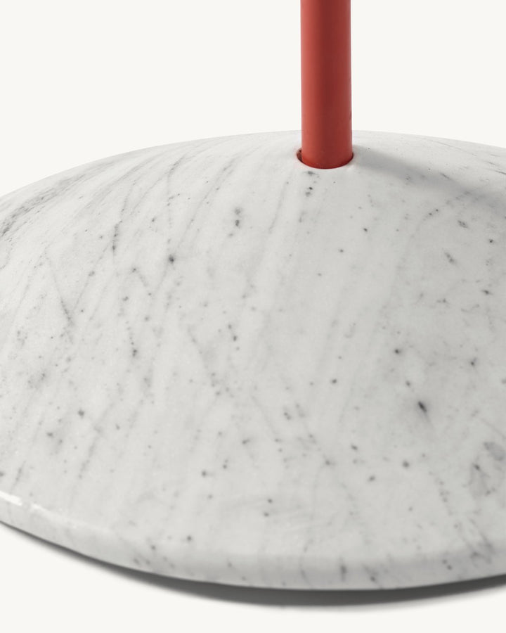 Valerie Objects - Muller van Severen - Staande Lamp Marmer N°1 Rood