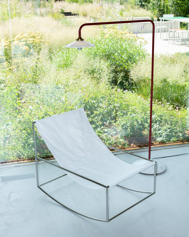 Valerie Objects - Muller van Severen - Staande Lamp Marmer N°1 Menie Rood
