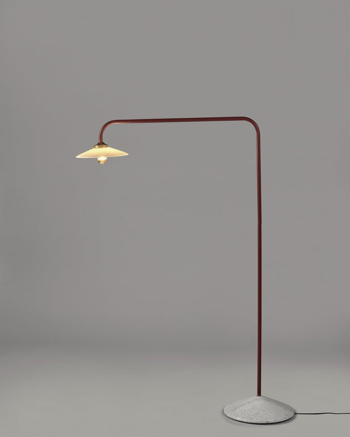Valerie Objects - Muller van Severen - Staande Lamp Marmer N°1 Menie Rood